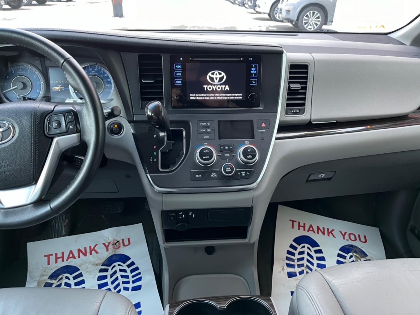 2016 BLACK /Gray Toyota Sienna XLE FWD 8-Passenger V6 (5TDYK3DC5GS) with an 3.5L V6 EFI DOHC 24V engine, 5A transmission, located at 1960 Industrial Drive, Wasilla, 99654, (907) 274-2277, 61.573475, -149.400146 - Photo#7